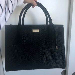 Kate Spade Elsie Street Black Leather Purse